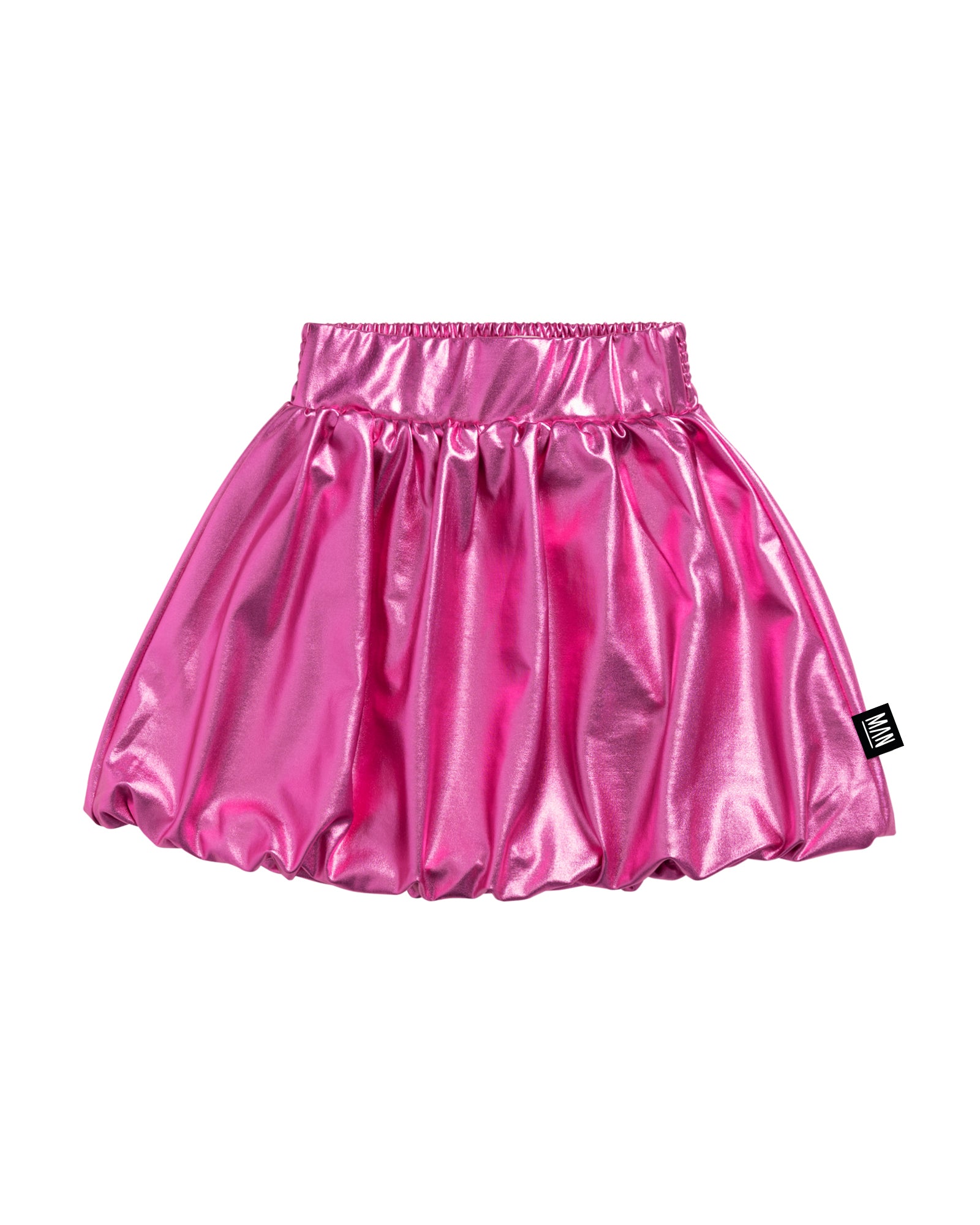 SHINY PINK Balloon Skirt - Pink