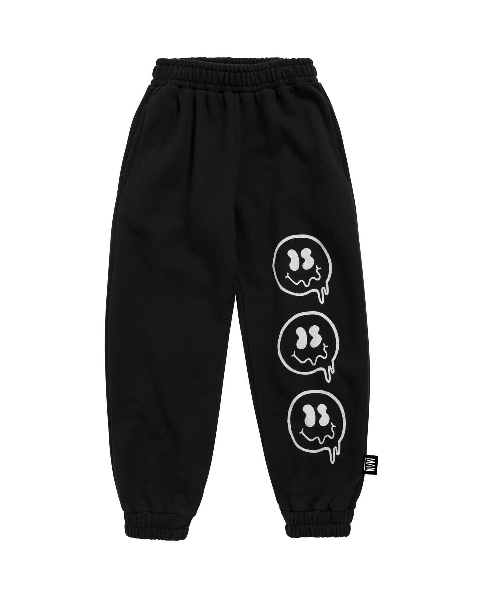 SMILE Jogging Pants - Black