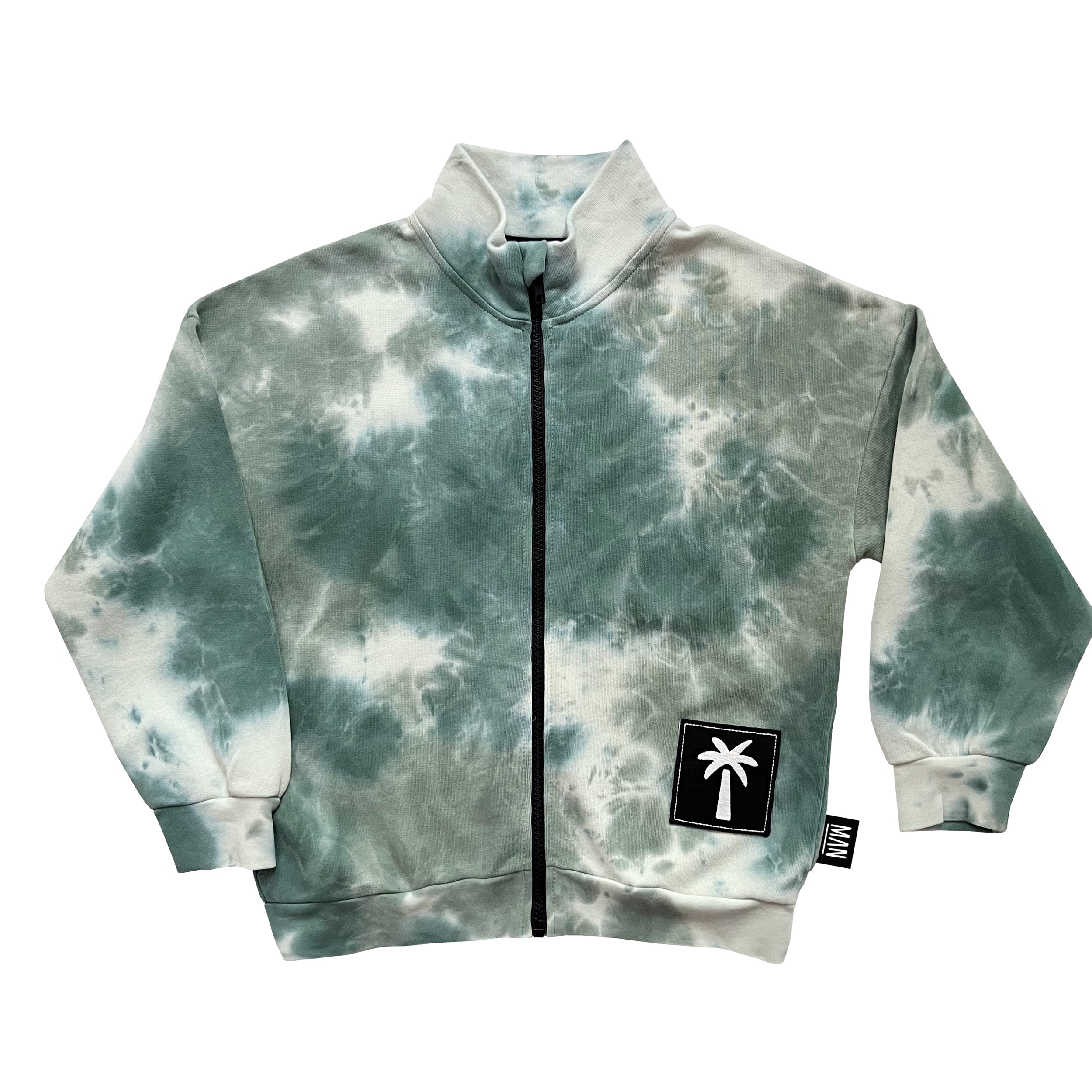 PARADISE IS VERY NICE TIE DYE Zip Jacket