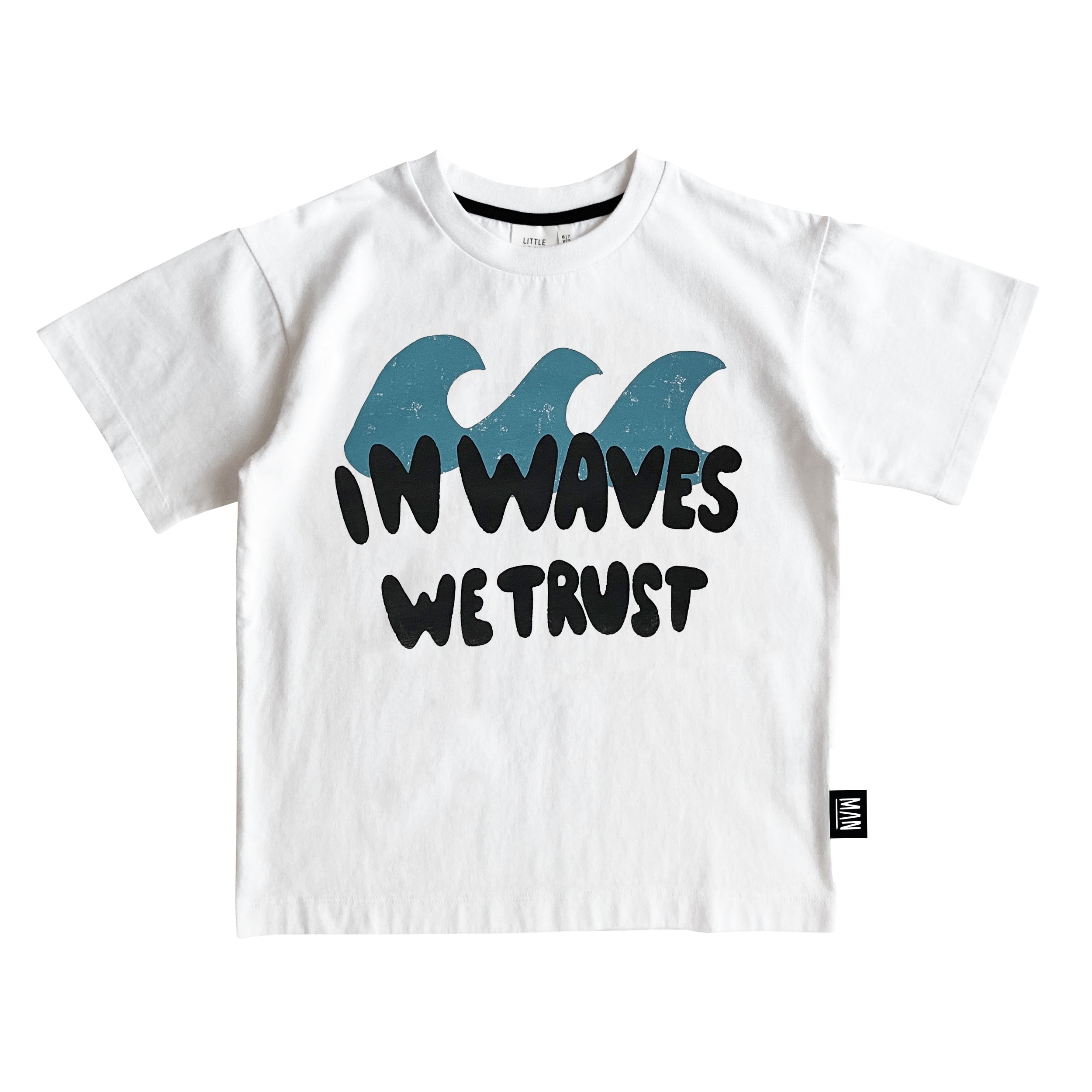 WAVES Skate T-Shirt White