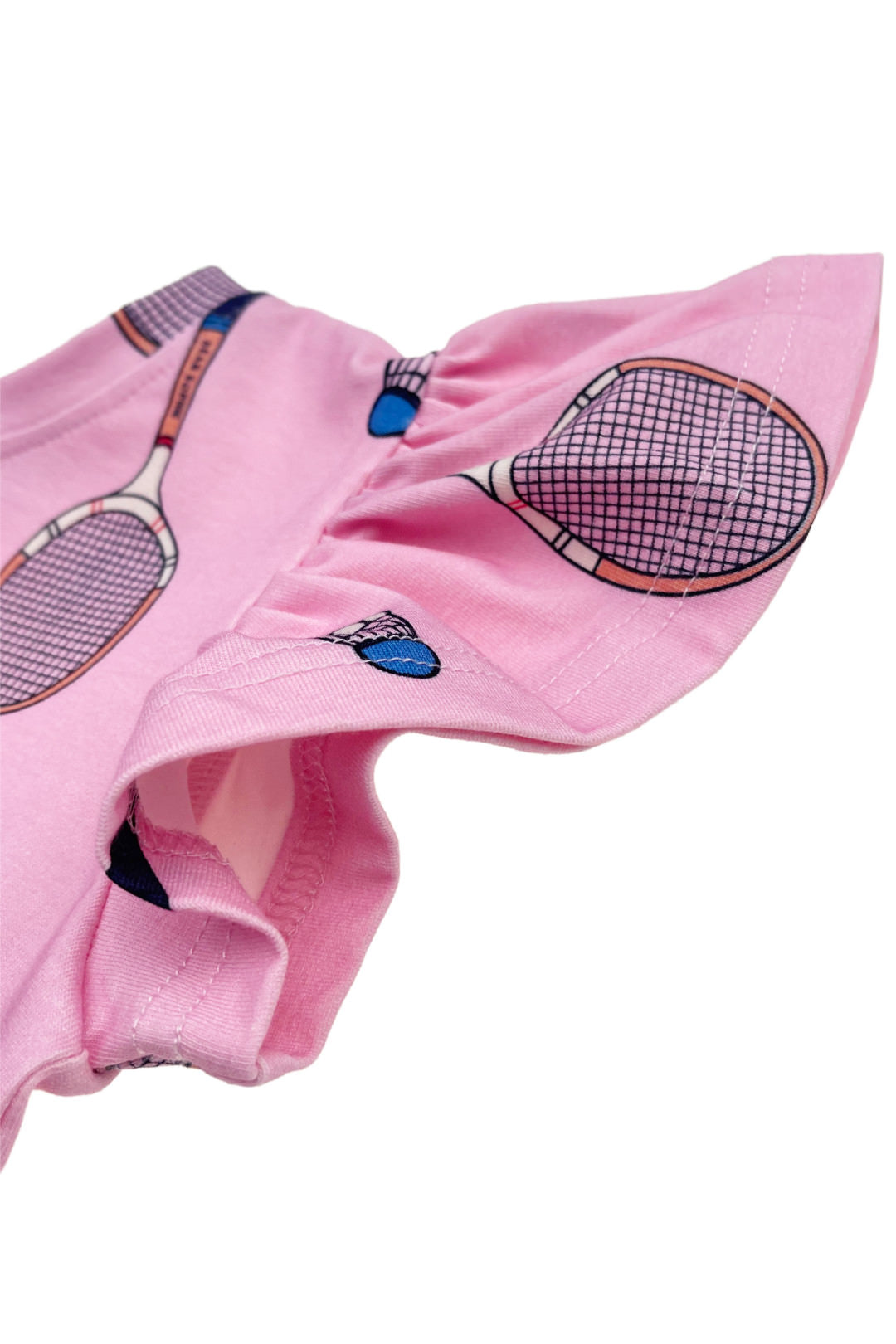 TENNIS PINK | FRILL TANK