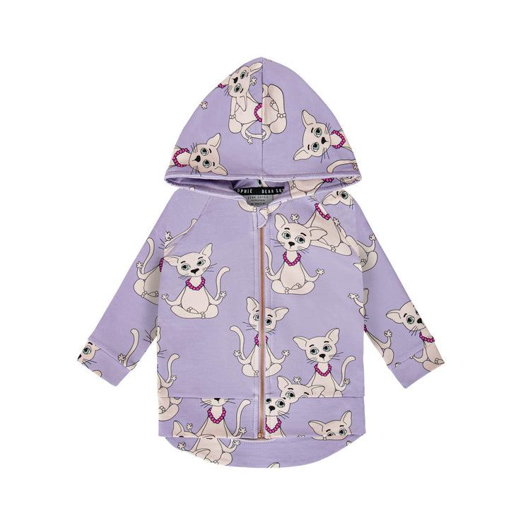 YOGICAT VIOLET | HOODIE