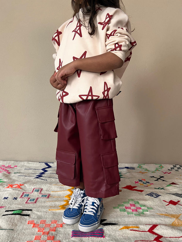 Me The Label - Burgandy Pant