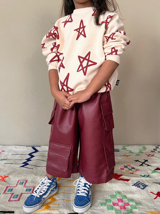 Me The Label - Burgandy Pant