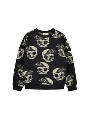Skully jacquard knit shirt 11054