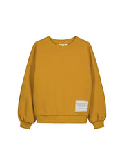 Superpower sweatshirt, Mustard 11116