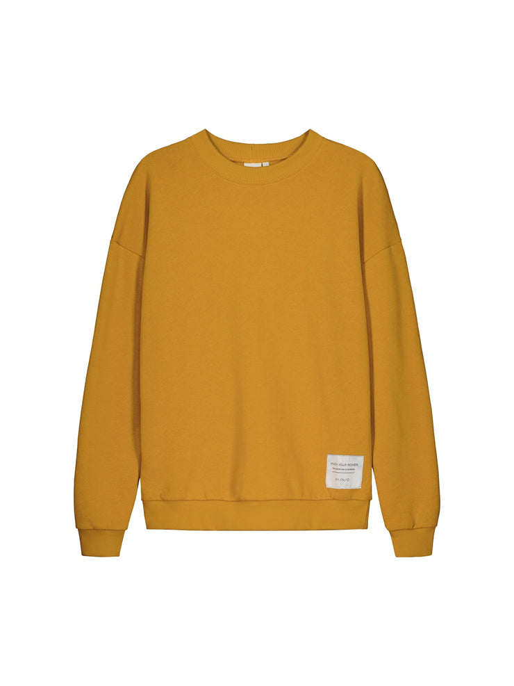 Superpower sweatshirt, Mustard, adults 11118