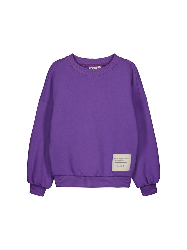Superpower sweatshirt, Deep Lavender 11122