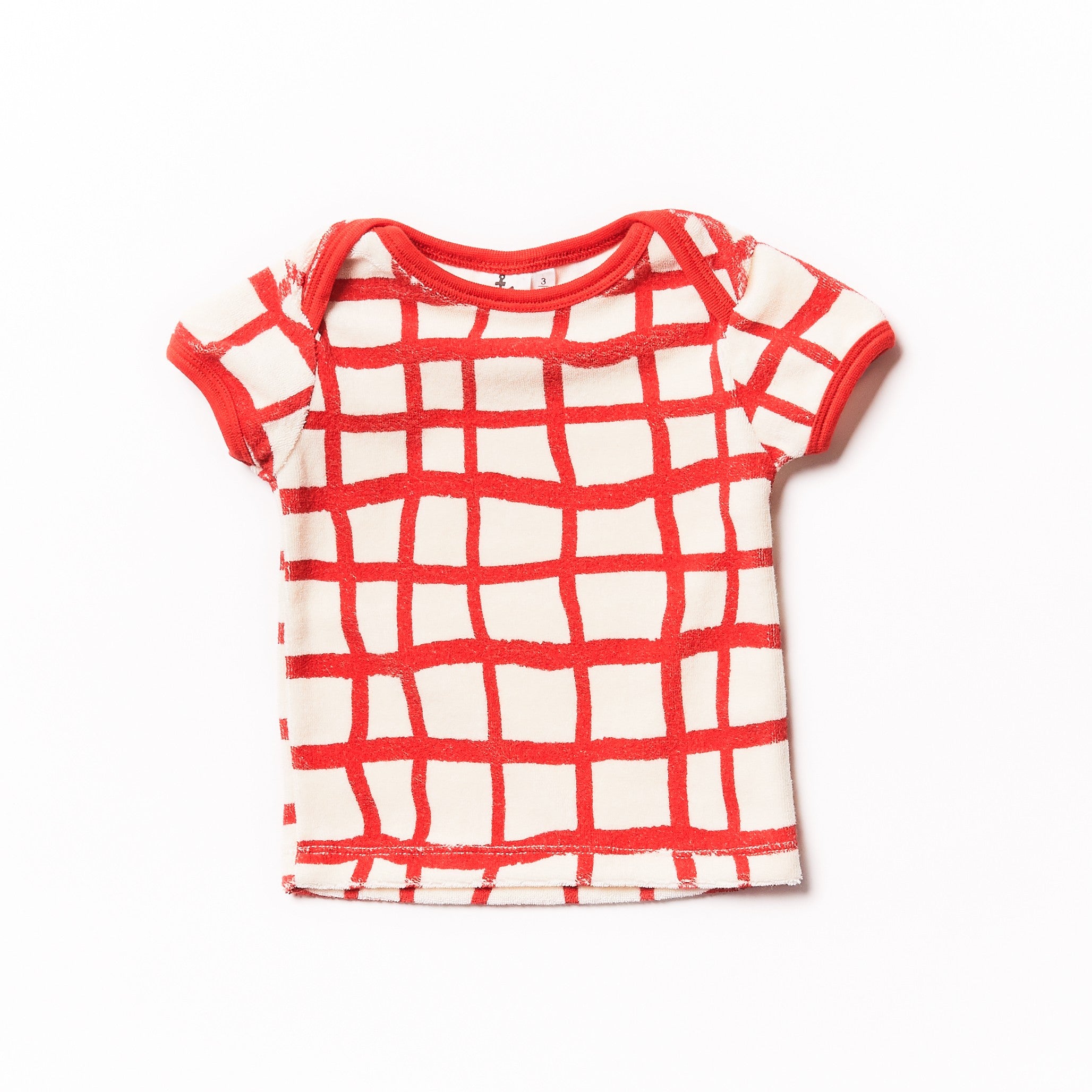 Baby Terry Tee Red Tennis