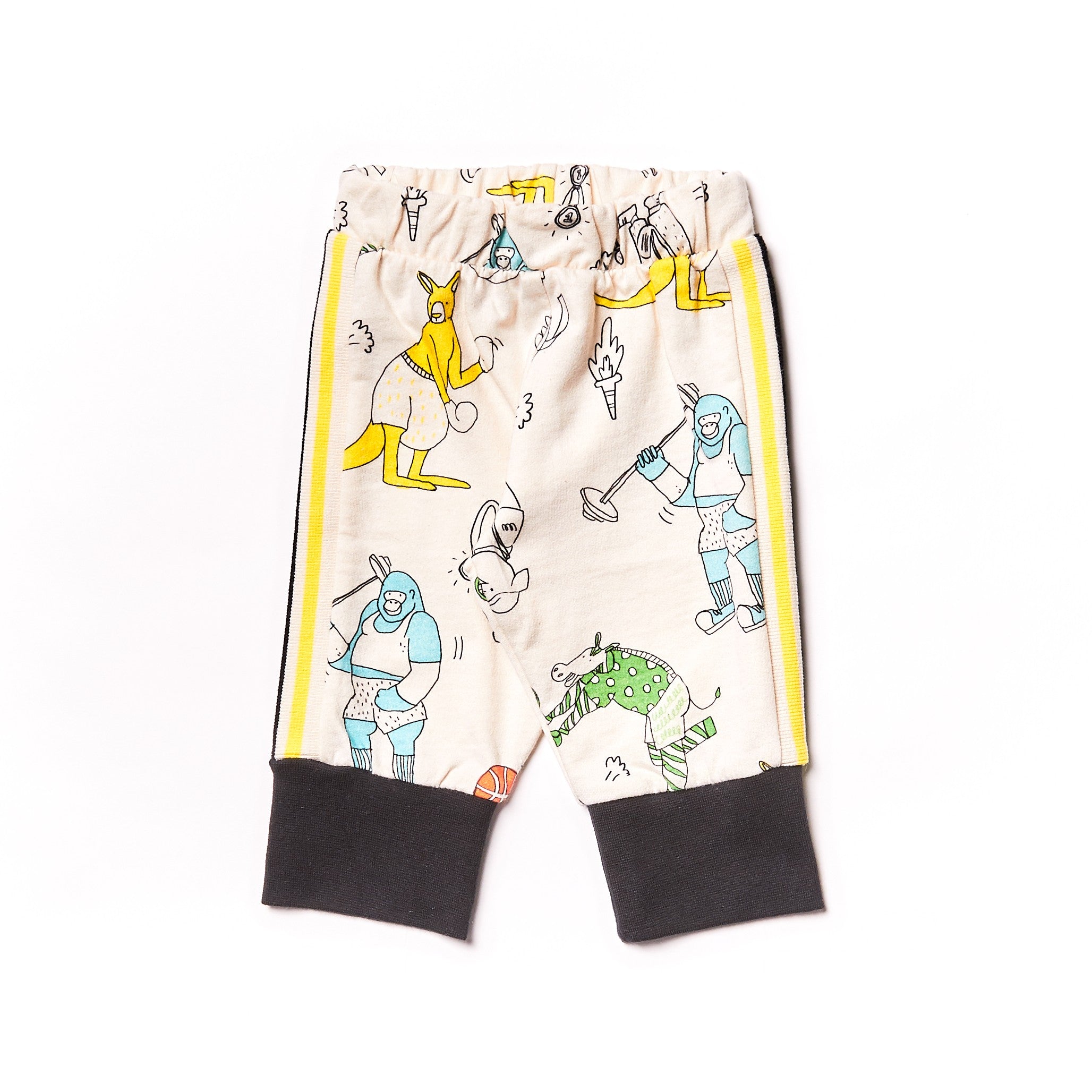Baby Track Pants Olympic Animals