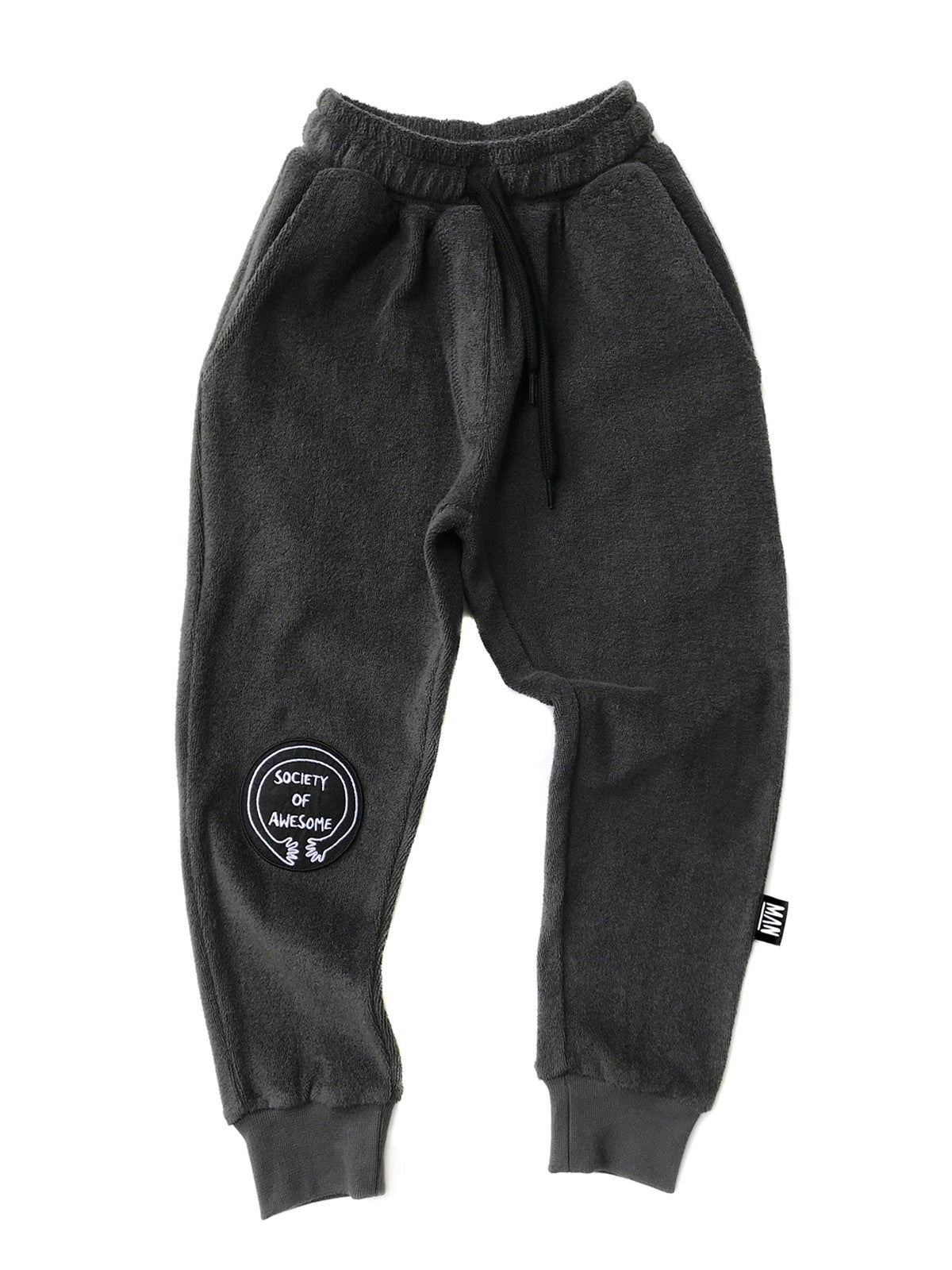 SOCIETY OF AWESOME Terry Track Pants