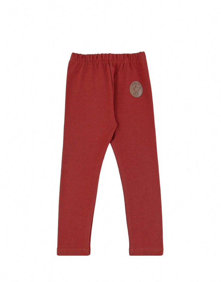 BASIC LEGGINS RED -chicken