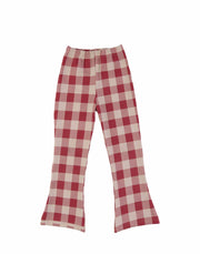 MAROON CHECKER FLARES