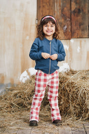 MAROON CHECKER FLARES