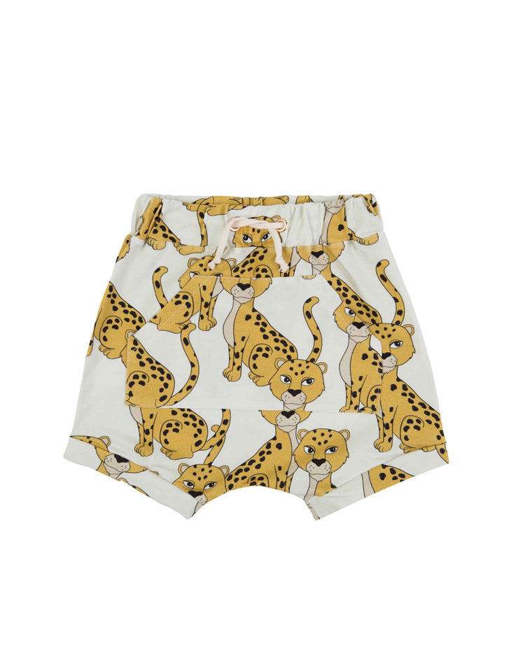 LEO ECRU SHORTS