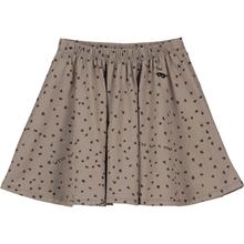 Washed Brown Wish Upon A Star Jersey Circle Skirt