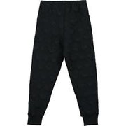 Black Hearts Jacquard Pants