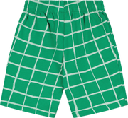 Kelly Green Grid Shorts - BL036