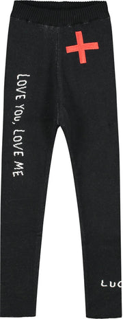 Slim Knit Pants BL_115