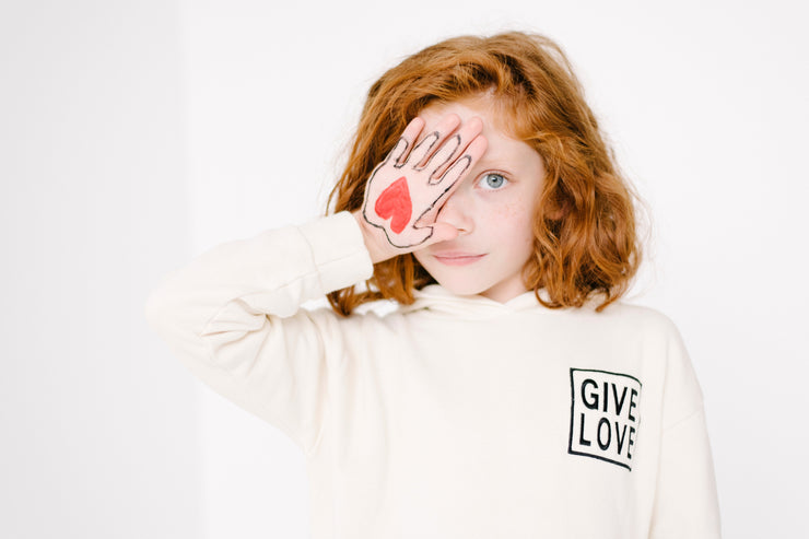 Buttercream Mask Hoodie Sweater