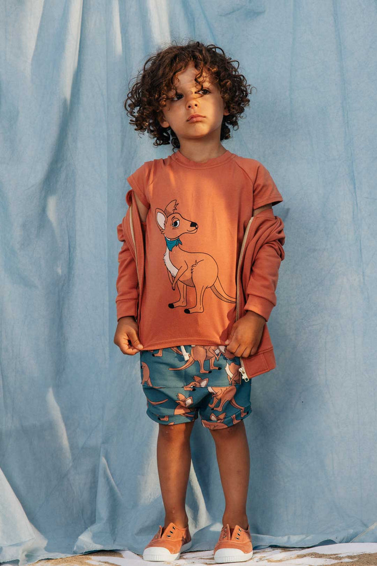 KANGAROO RED BRICK | T-SHIRT