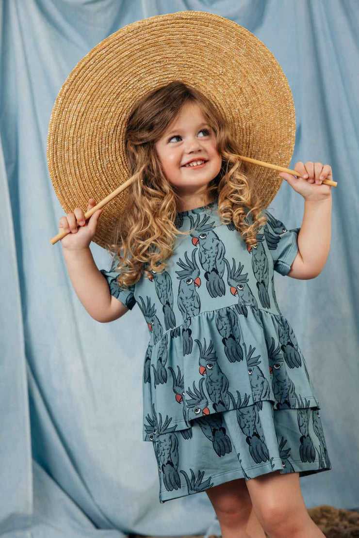 PARROT BLUE | WAVE TUNIC