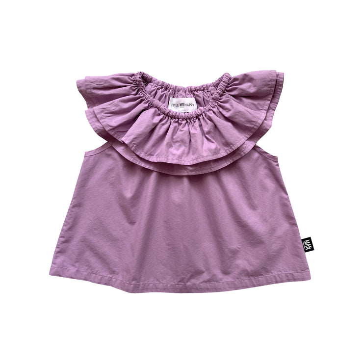 ORCHID HAZE Frill Top