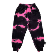 SHOCKING PINK TIE DYE Sweatpants