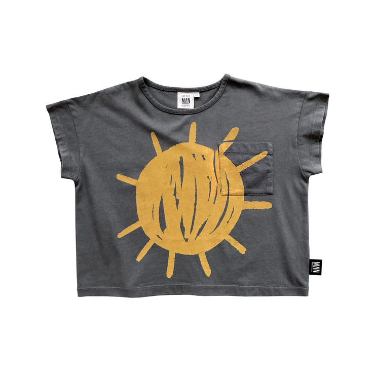 SUN IS OUT Cropped T-Shirt