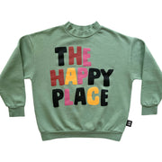THE HAPPY PLACE Sweatshirt - Deep Grass