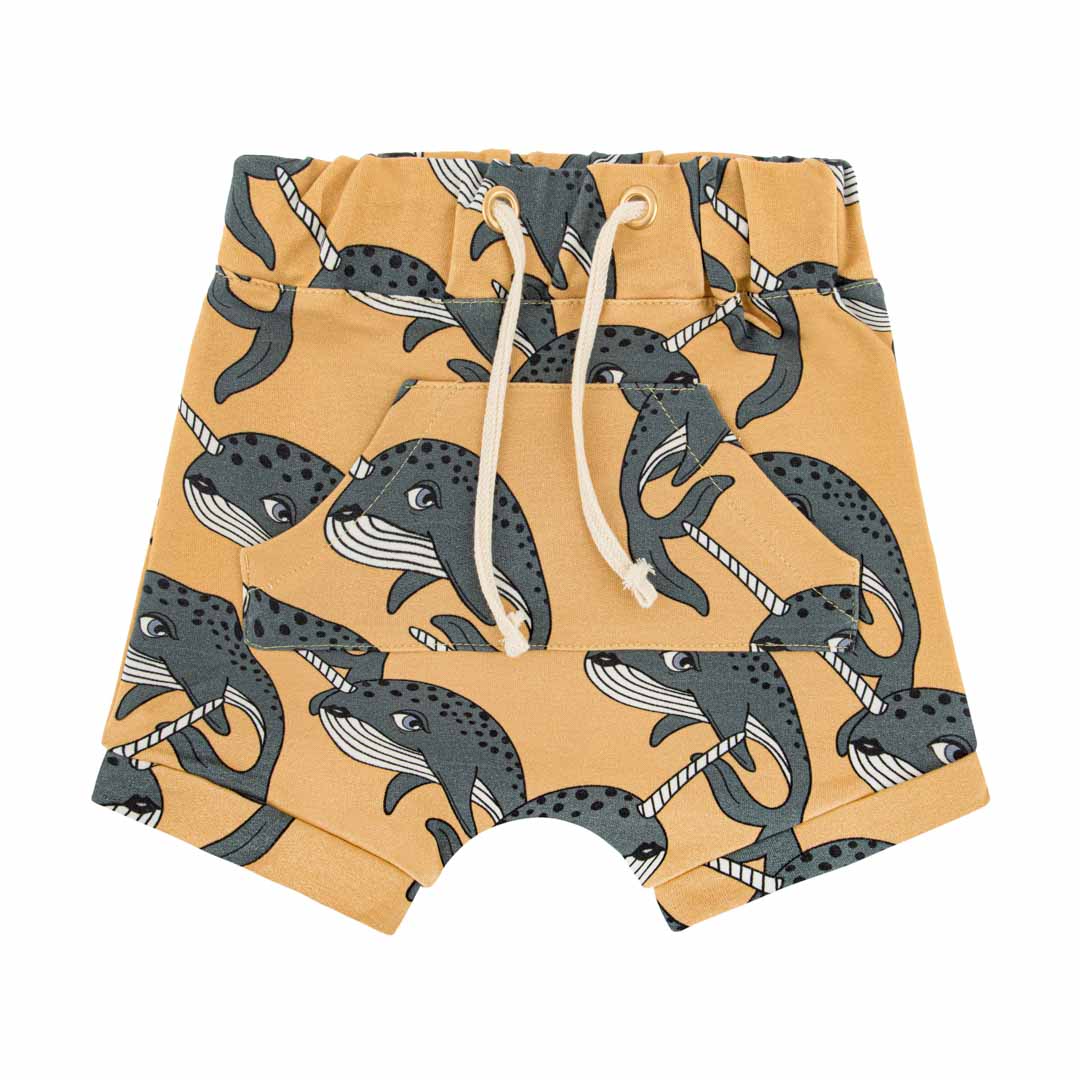 NARWHAL YELLOW | SHORTS