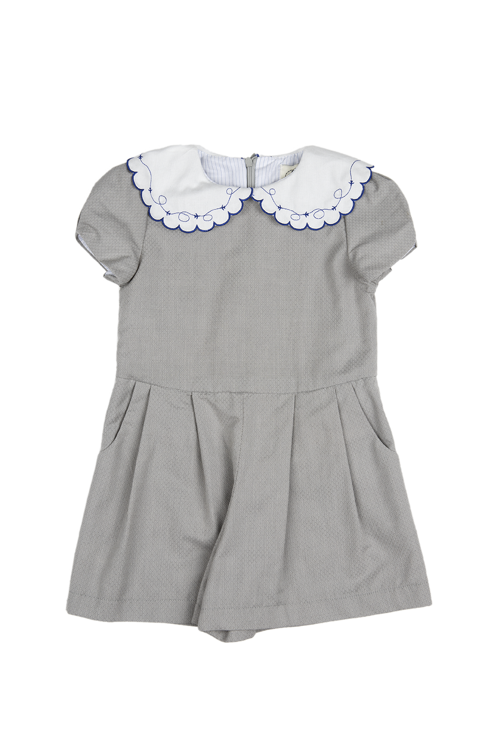 playsuit airplanes collar