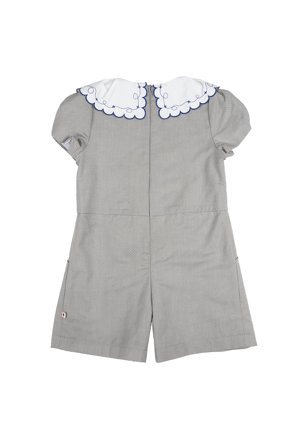 playsuit airplanes collar
