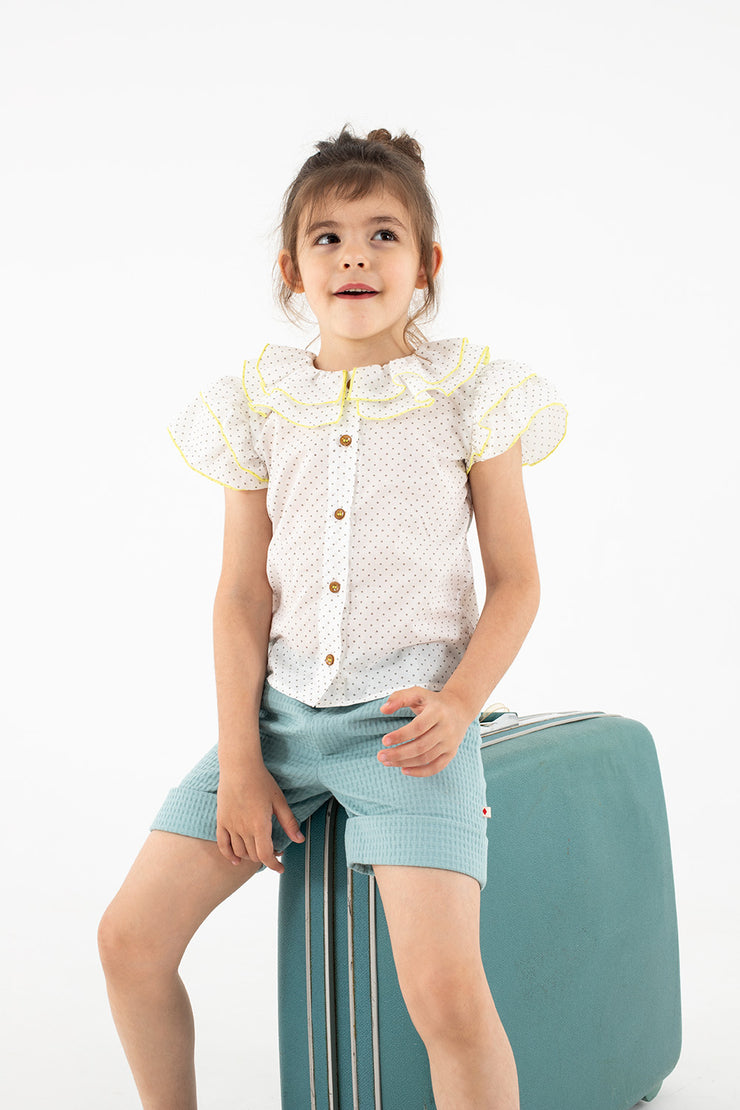 short pants sky blue