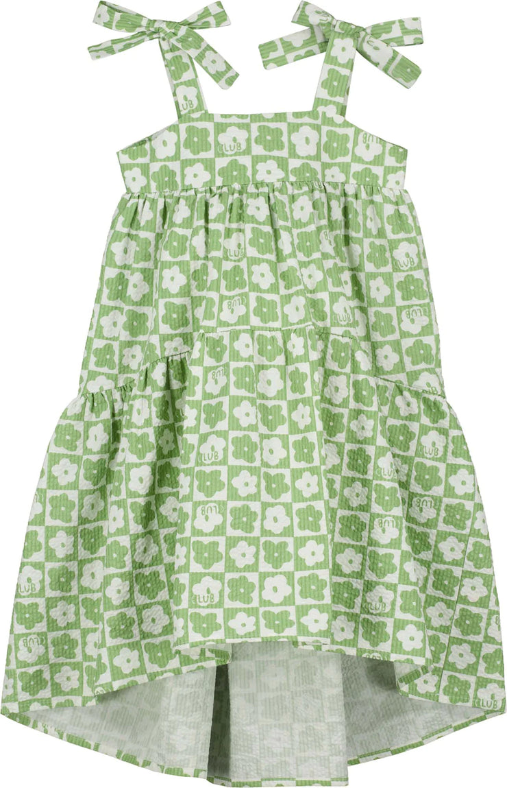 Club Olive Green Penny Strap Dress - BL069