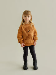 Floof velour rib shirt 11067