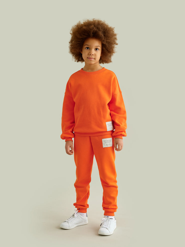 Superpower sweatpants, Cherry Tomato 11120