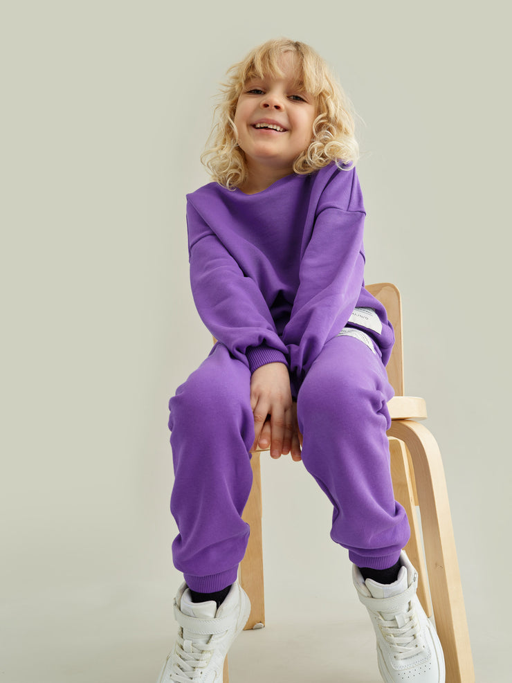 Superpower sweatshirt, Deep Lavender 11122