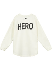 Natural Shout Relaxed Fit Sweater